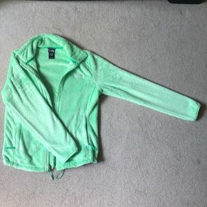 Women’s North Face Mint Green Jacket. Worn once.